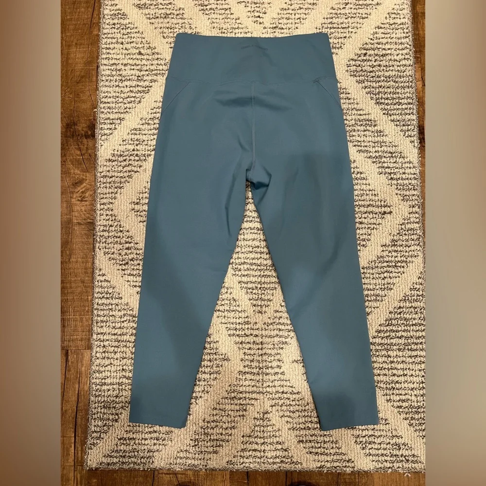 Girlfriend‎ Collective Blue Leggings Activewear Yoga